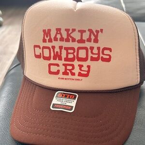 OTTO Brown and Cream Trucker Hat